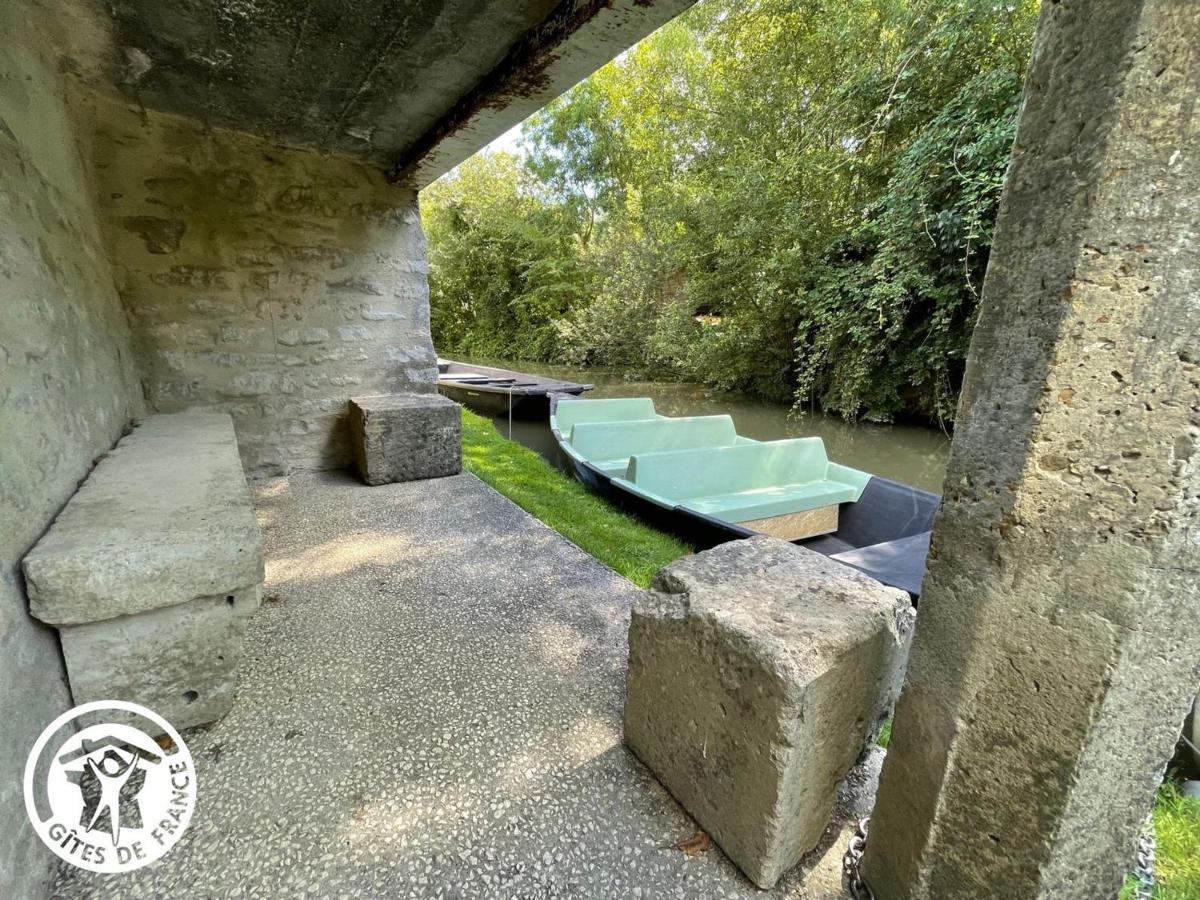 Gite Charmant Au Bord De L'Eau Avec Canoes, Terrasse Et Jardin A Damvix, Au Coeur Du Marais Poitevin. - Fr-1-426-354 Villa Екстериор снимка